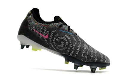 Nike Phantom GX Elite SG Low-Tops Soccer Cleats - Grey/Rainbow