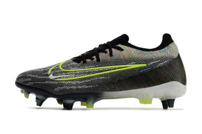 Nike Phantom GX Elite SG Low-Tops Soccer Cleats - Grey/Rainbow