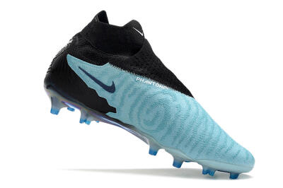 Nike Phantom GX Elite FG High-Tops Soccer Cleats - Blue/Black