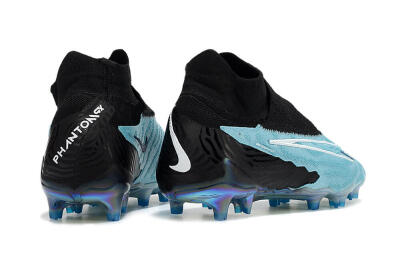 Nike Phantom GX Elite FG High-Tops Soccer Cleats - Blue/Black