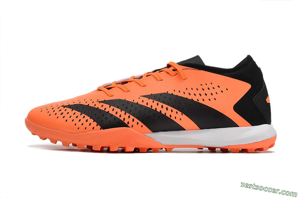 Adidas Predator Accuracy.3 TF Low-Tops Soccer Shoes - Orange/Black 2