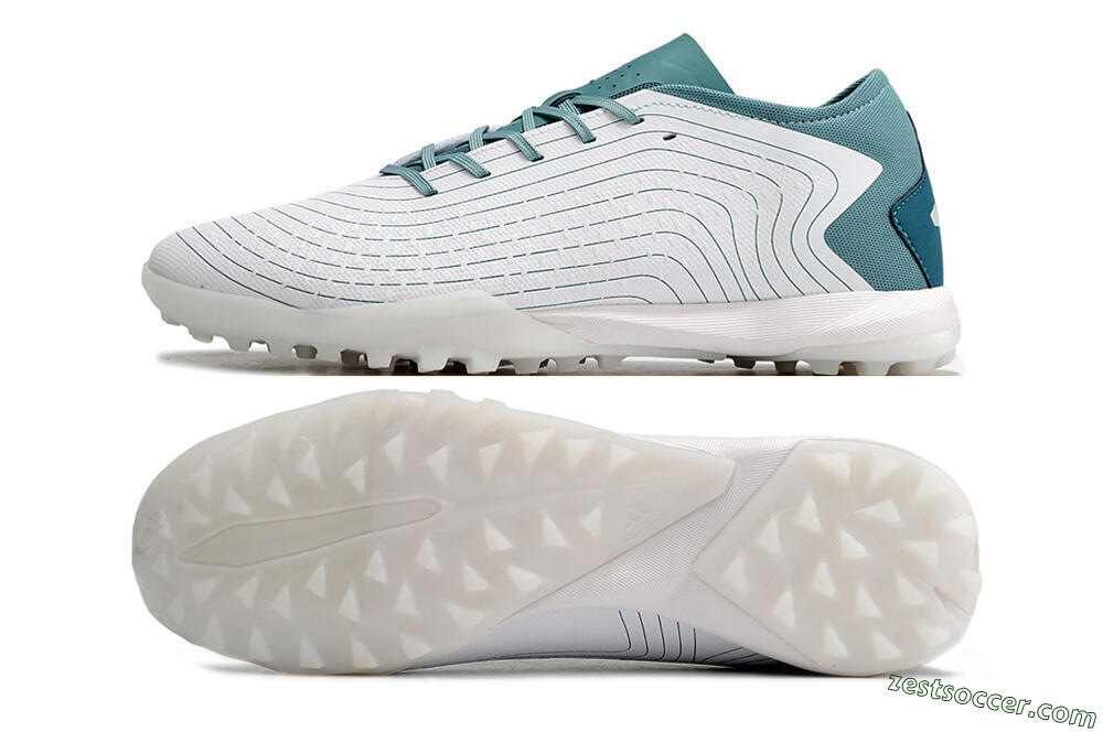 Adidas Predator Accuracy.3 TF Low-Tops Soccer Shoes - White/Green 1