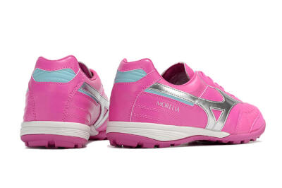 Mizuno Morelia Sala Japn TF Low-Tops Soccer Shoes - Pink/Silver