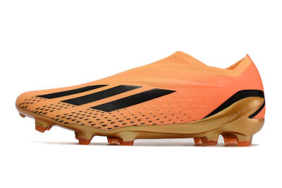 Adidas X Speedportal+ FG Low-Tops Soccer Cleats - Orange/Black/Gold