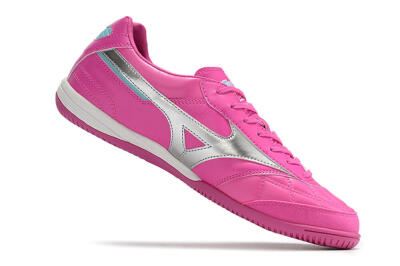 Mizuno Morelia Sala Japn IC Low-Tops Soccer Shoes - Pink/Silver