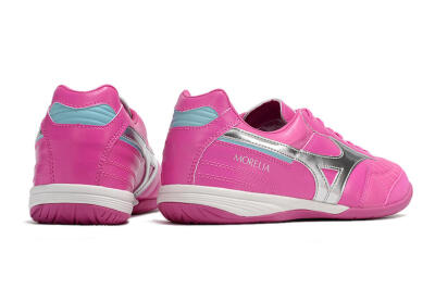 Mizuno Morelia Sala Japn IC Low-Tops Soccer Shoes - Pink/Silver