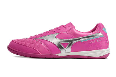 Mizuno Morelia Sala Japn IC Low-Tops Soccer Shoes - Pink/Silver