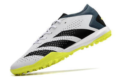 Adidas Predator Accuracy.3 TF Low-Tops Soccer Shoes - White/Black/Blue