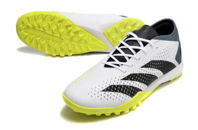 Adidas Predator Accuracy.3 TF Low-Tops Soccer Shoes - White/Black/Blue