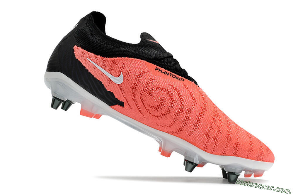 Nike Phantom GX Elite SG Low-Tops Soccer Cleats - Pink/Black/White 4