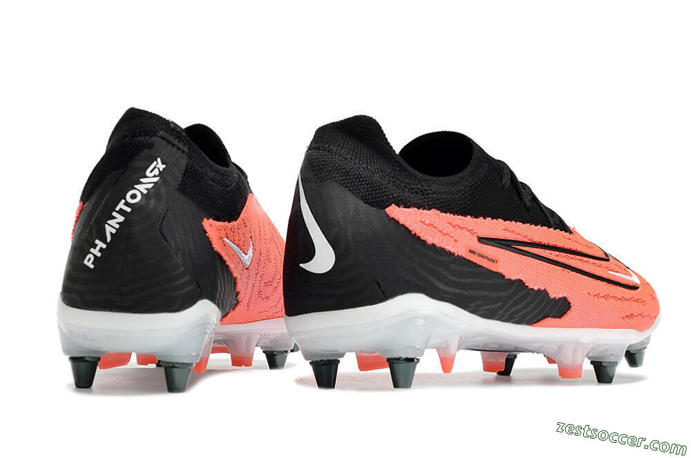 Nike Phantom GX Elite SG Low-Tops Soccer Cleats - Pink/Black/White 6