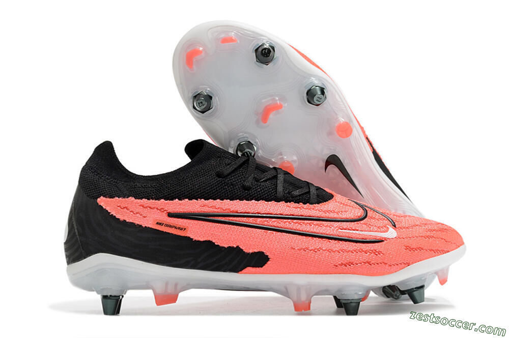 Nike Phantom GX Elite SG Low-Tops Soccer Cleats - Pink/Black/White 0
