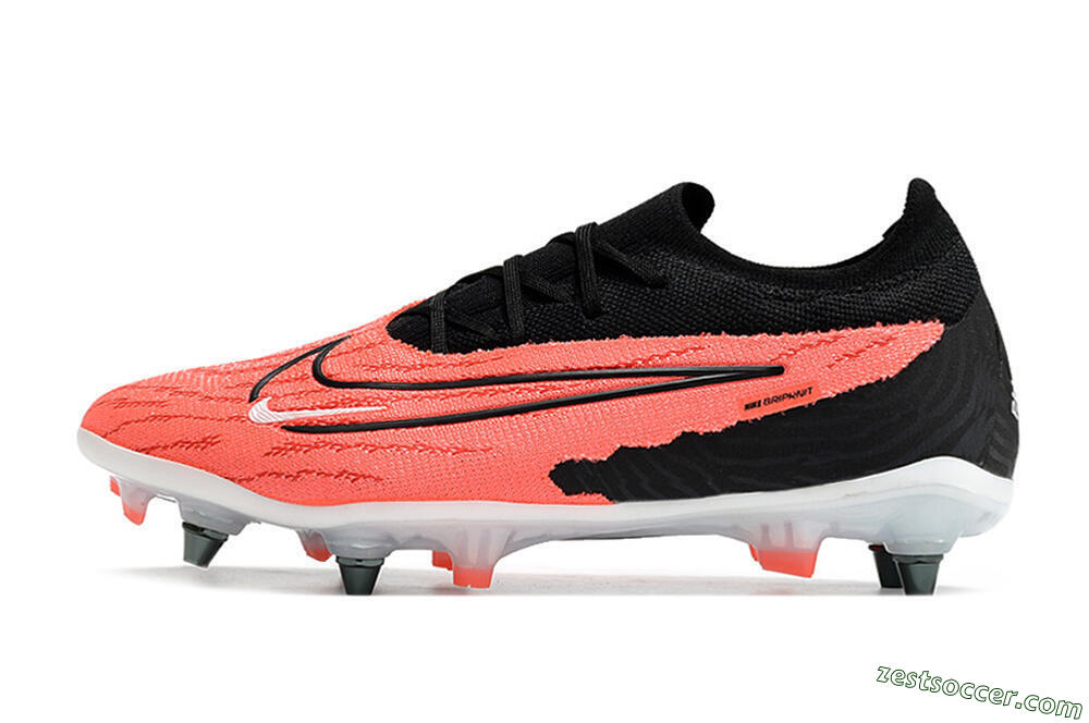 Nike Phantom GX Elite SG Low-Tops Soccer Cleats - Pink/Black/White 2