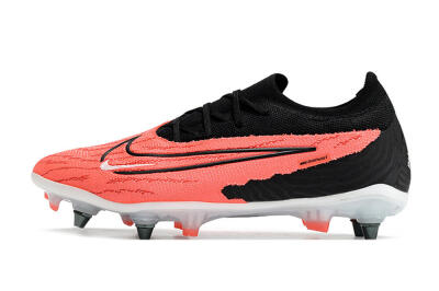 Nike Phantom GX Elite SG Low-Tops Soccer Cleats - Pink/Black/White