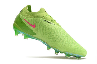 Nike Phantom GX Elite FG Low-Tops Soccer Cleats - Green/Black/Red
