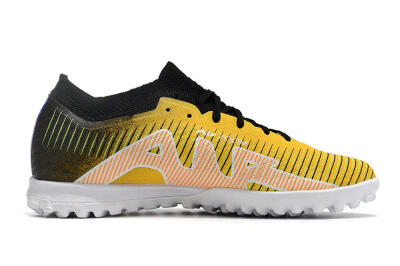 Nike Air Zoom Mercurial Vapor 15 Elite TF Low-Tops Soccer Shoes - Yellow/Black/White