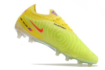 Nike Phantom GX Elite Link FG Low-Tops Soccer Cleats - Orange/Yellow/Black