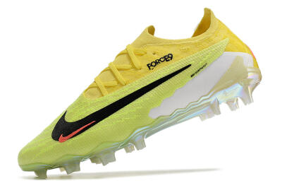 Nike Phantom GX Elite Link FG Low-Tops Soccer Cleats - Orange/Yellow/Black