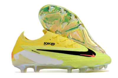 Nike Phantom GX Elite Link FG Low-Tops Soccer Cleats - Orange/Yellow/Black