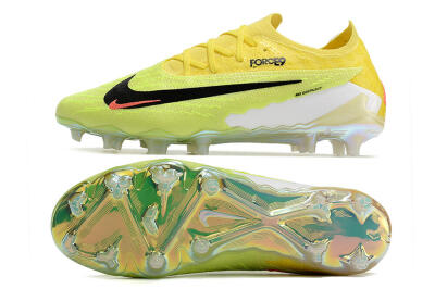 Nike Phantom GX Elite Link FG Low-Tops Soccer Cleats - Orange/Yellow/Black