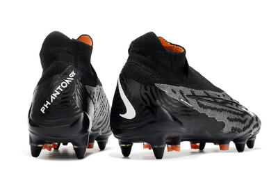 Nike Phantom GX Elite DF SG Low-Tops Soccer Cleats - Black/Grey/White
