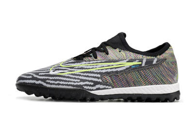 Nike React Phantom GX Pro TF Low-Tops Soccer Shoes - Black/Grey/Yellow
