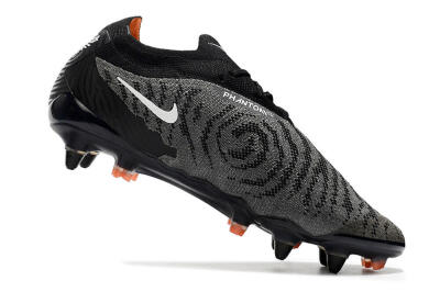 Nike Phantom GX Elite SG Low-Tops Soccer Cleats - Black/Grey/White