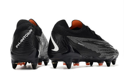 Nike Phantom GX Elite SG Low-Tops Soccer Cleats - Black/Grey/White