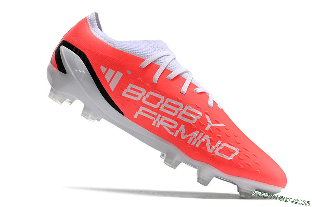 Adidas X Speedportal.1 Brazil FG Low-Tops Soccer Cleats - White/Orange/Black 4