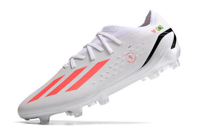Adidas X Speedportal.1 Brazil FG Low-Tops Soccer Cleats - White/Orange/Black