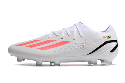 Adidas X Speedportal.1 Brazil FG Low-Tops Soccer Cleats - White/Orange/Black