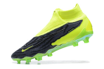 Nike Phantom GX Elite DF FG High-Tops Soccer Cleats - Yellow/Black