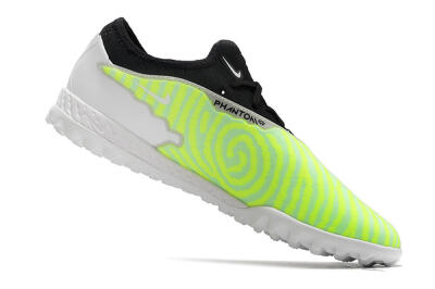 Nike React Phantom GX Pro TF Low-Tops Soccer Shoes - Green/Black/White
