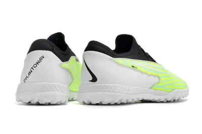Nike React Phantom GX Pro TF Low-Tops Soccer Shoes - Green/Black/White