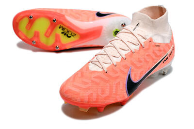 Nike Air Zoom Mercurial Superfly 9 Elite SG Low-Tops Soccer Cleats - Orange/Black/Purple