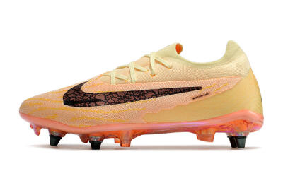 Nike Phantom GX Elite SG Low-Tops Soccer Cleats - Yellow/Black/Orange