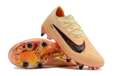 Nike Phantom GX Elite SG Low-Tops Soccer Cleats - Yellow/Black/Orange