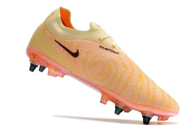 Nike Phantom GX Elite SG Low-Tops Soccer Cleats - Yellow/Black/Orange