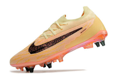 Nike Phantom GX Elite SG Low-Tops Soccer Cleats - Yellow/Black/Orange