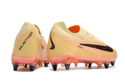 Nike Phantom GX Elite SG Low-Tops Soccer Cleats - Yellow/Black/Orange
