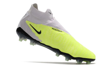 Nike Phantom GX Elite DF FG High-Tops Soccer Cleats - Green/Black/White