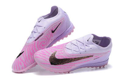 Nike Phantom GX Elite TF Low-Tops Soccer Shoes - Purple/Pink/Black