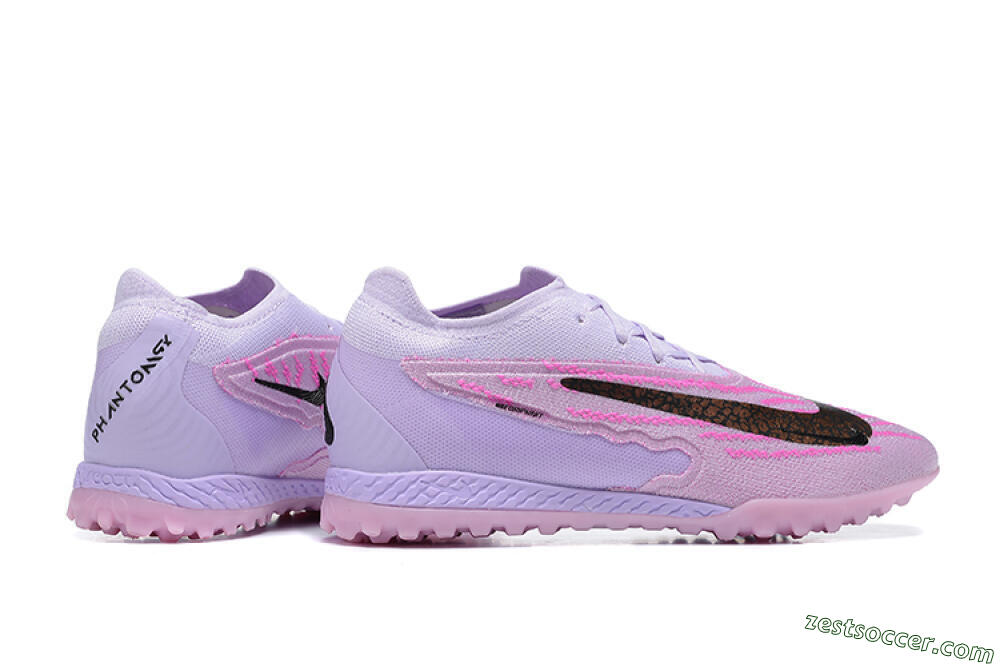 Nike Phantom GX Elite TF Low-Tops Soccer Shoes - Purple/Pink/Black 8