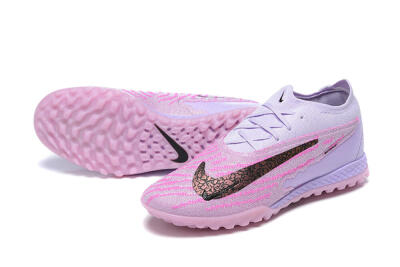 Nike Phantom GX Elite TF Low-Tops Soccer Shoes - Purple/Pink/Black