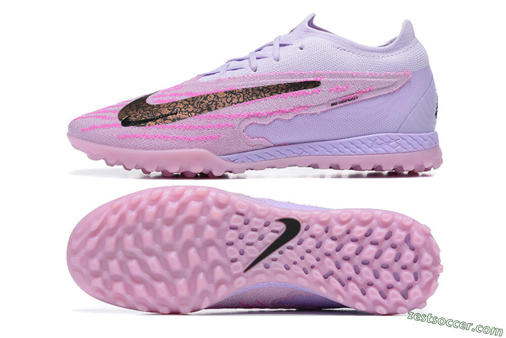 Nike Phantom GX Elite TF Low-Tops Soccer Shoes - Purple/Pink/Black 1