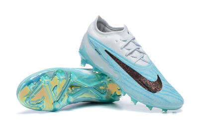 Nike Phantom GX Elite FG Low-Tops Soccer Cleats - Blue/Black/White
