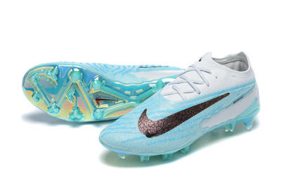 Nike Phantom GX Elite FG Low-Tops Soccer Cleats - Blue/Black/White