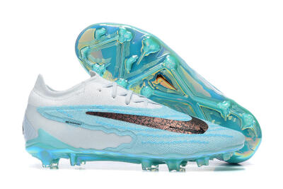 Nike Phantom GX Elite FG Low-Tops Soccer Cleats - Blue/Black/White