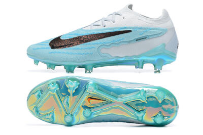 Nike Phantom GX Elite FG Low-Tops Soccer Cleats - Blue/Black/White