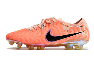 Nike Tiempo Legend 10 Elite FG Low-Tops Soccer Cleats - Pink/Black